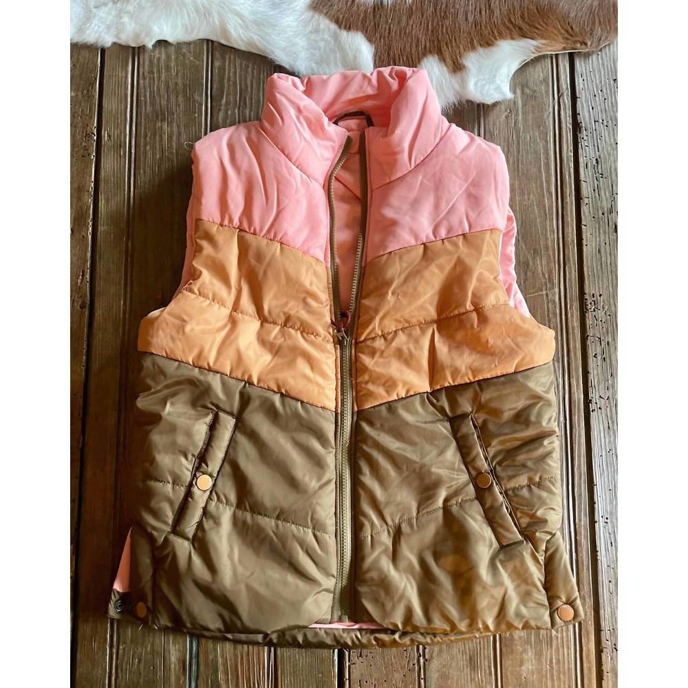 STS RANCHWEAR women's sherbert vest in multi
